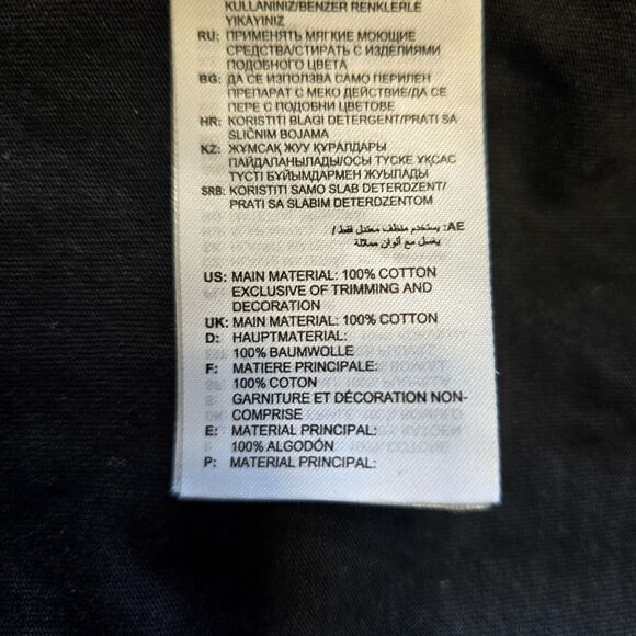 ADIDAS ESSENTIALS Camouflage LOGO cotton TEE SHIRT BLACK Mens M - Picture 6 of 6